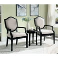 thumbnail image 2 of Meubles d'Amérique Ensemble de Table et de Chaise en 3 Pièces en Noir, 2 of 5