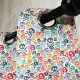 thumbnail image 3 of Ambesonne Colorful Grommet Curtain, Halloween Theme Skull, 50" x 96", Multicolor, 3 of 6