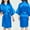 Blue, variant on Letdown for Wedding Birthday Party Spa Short Silky Robes Christmas Party Satin Robes Sleepwear Bathrobe Loungewear 5-14Y