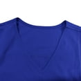 thumbnail image 5 of Women's 2025 Long Sleeve Tops Dressy Casual V Neck Tunic Shirts Loose Chiffon Work Blouse, 5 of 6