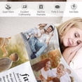 thumbnail image 3 of Aperturee Personalized Family Love Stitched Photos Blanket, 3 of 6