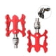 thumbnail image 3 of Eigraketly Pedales de bicicleta Accesorios para bicicletas profesionales Liberación rápida Plegable Aleación de aluminio Ciclismo Pedal Reemplazo Negro Ciclismo Rojo Eigraketly OD024280-02, 3 of 6