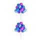 thumbnail image 3 of Billuyoard 50 unids/set de globos de látex gruesos, juguetes inflables DIY para niños, suministros de regalo, decoración de fiesta de púrpura oscuro + azul oscuro 2Conjunto, 3 of 6