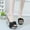 Black, variant on GERsome Women's Wedge Sandals Platform Espadrille Slip On Casual Summer Slides