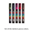 thumbnail image 4 of Uni Japan Paint Marker FULL RANGE Bundle Set Marking Pen Medium Point PC-5M 29 Colours ( 22 Standard & 7 Natural ) Japanese Domestic Market Product, 4 of 6
