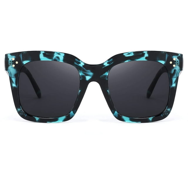 Gafas de Sol FEISEDY Vintage Cuadradas Sobredimensionadas para Mujer B2486