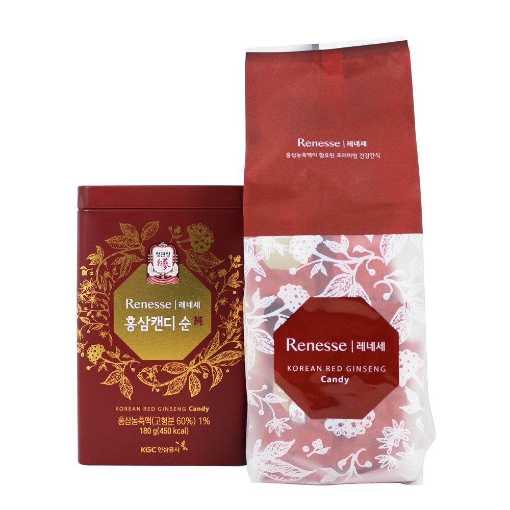 Korea Ginseng Corp Renesse Korean Red Ginseng Candy 120 Grams