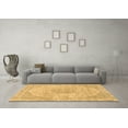 thumbnail image 3 of Ahgly Company Indoor Rectangle Abstract Brown Modern Area Rugs, 8' x 10', 3 of 4