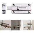 thumbnail image 3 of Door Bolts, 2 Pieces Stainless Steel Latch Sliding Door Lock, Surface Mounted Slide Bolt For All Types Of Internal Doors, 3 of 5