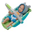 thumbnail image 1 of My Sweet Baby 13-inch Baby Doll with Carrier and Handle Play Set, 3 Pieces Included, Blue Theme, 1 of 6