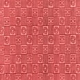 thumbnail image 1 of Ahgly Company Indoor Square Abstract Red Modern Area Rugs, 3' Square, 1 of 4