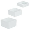 thumbnail image 3 of veasfak 3 Pieces Acrylic Boxes for Food Display Cube Risers for Cosmetics Collection 3 4 5 inches, 3 of 9