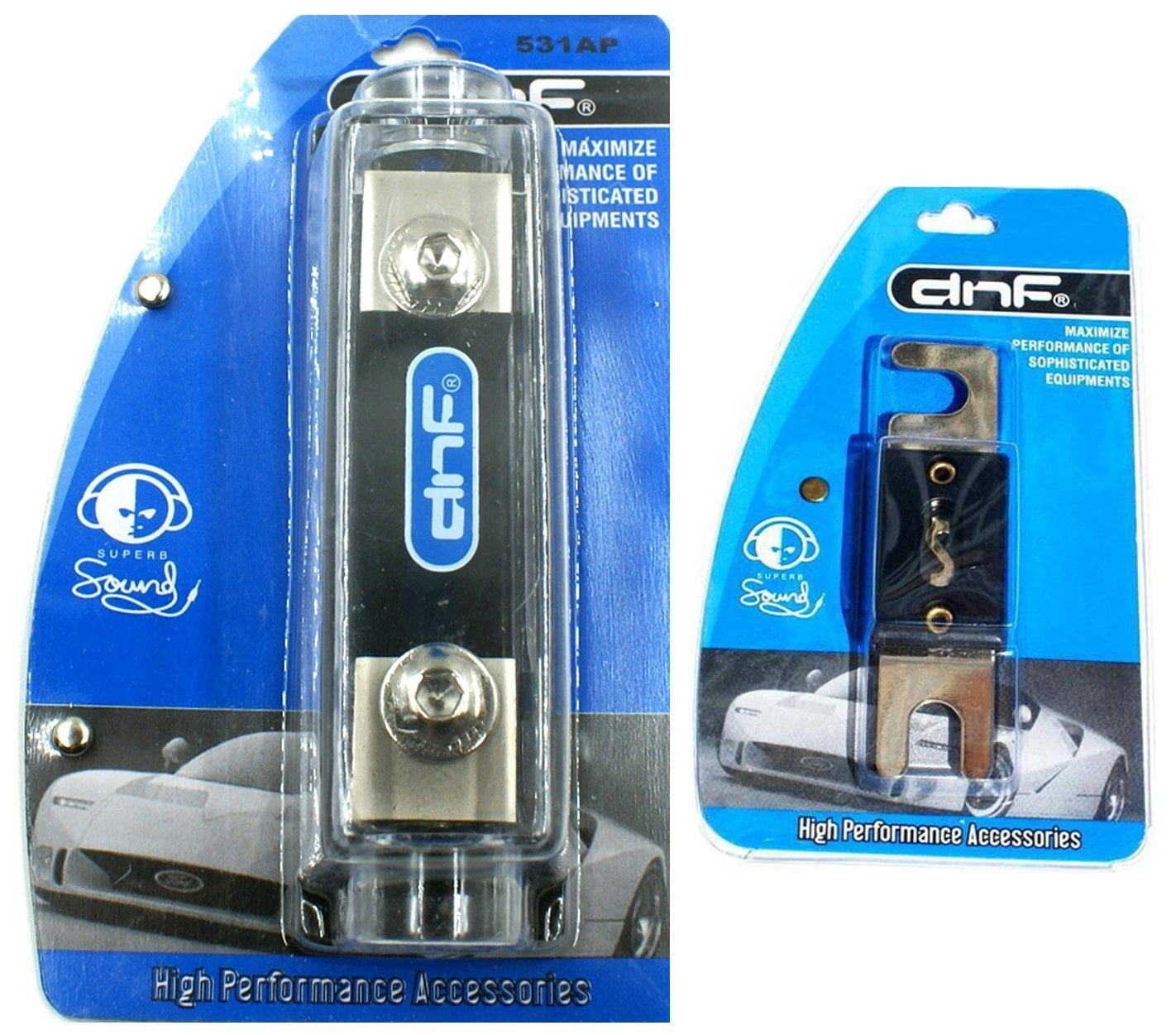 DNF Automotive ANL Fuse Holder 4 Gauge (FREE 120 AMP ANL FUSE