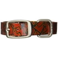 thumbnail image 2 of Dublin Dog Koa Collection Shattered 12.5 by 17-Inch Dog Collar, Medium, Magma Orange, 2 of 2