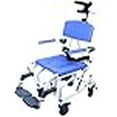 thumbnail image 2 of EZee Life Chaise de Douche Inclinable EZee Life pour Bain et Toilette avec 5 Roulettes en Aluminium Commode, 2 of 4