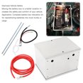 thumbnail image 4 of Battery Box Relocation Kit, Universal Long Use Life Stainless Steel Battery Box Repositioning Kit  For Most Cars, 4 of 8