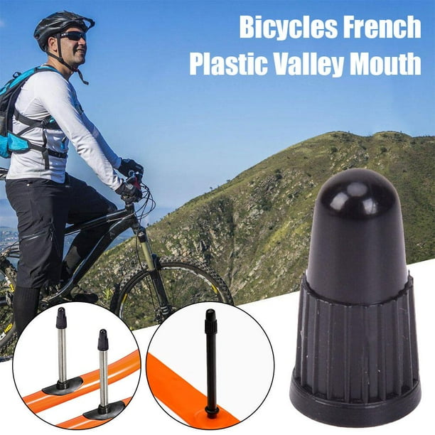 Titane TC4 Vélo Bouchons De Valve Presta En Titane - Lot Avec Clé Et écrous | Pour Vélo Route, VTT, BMX | Légers Et Durables Bouchons Valve