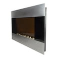 thumbnail image 4 of Northwest Electric Fireplace, Wall Mount & Remote -Stainless Steel, 4 of 14