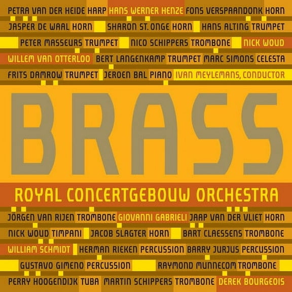 Brass of the Royal Concertgebouw Orchestra - Brass - Music & Performance - SACD