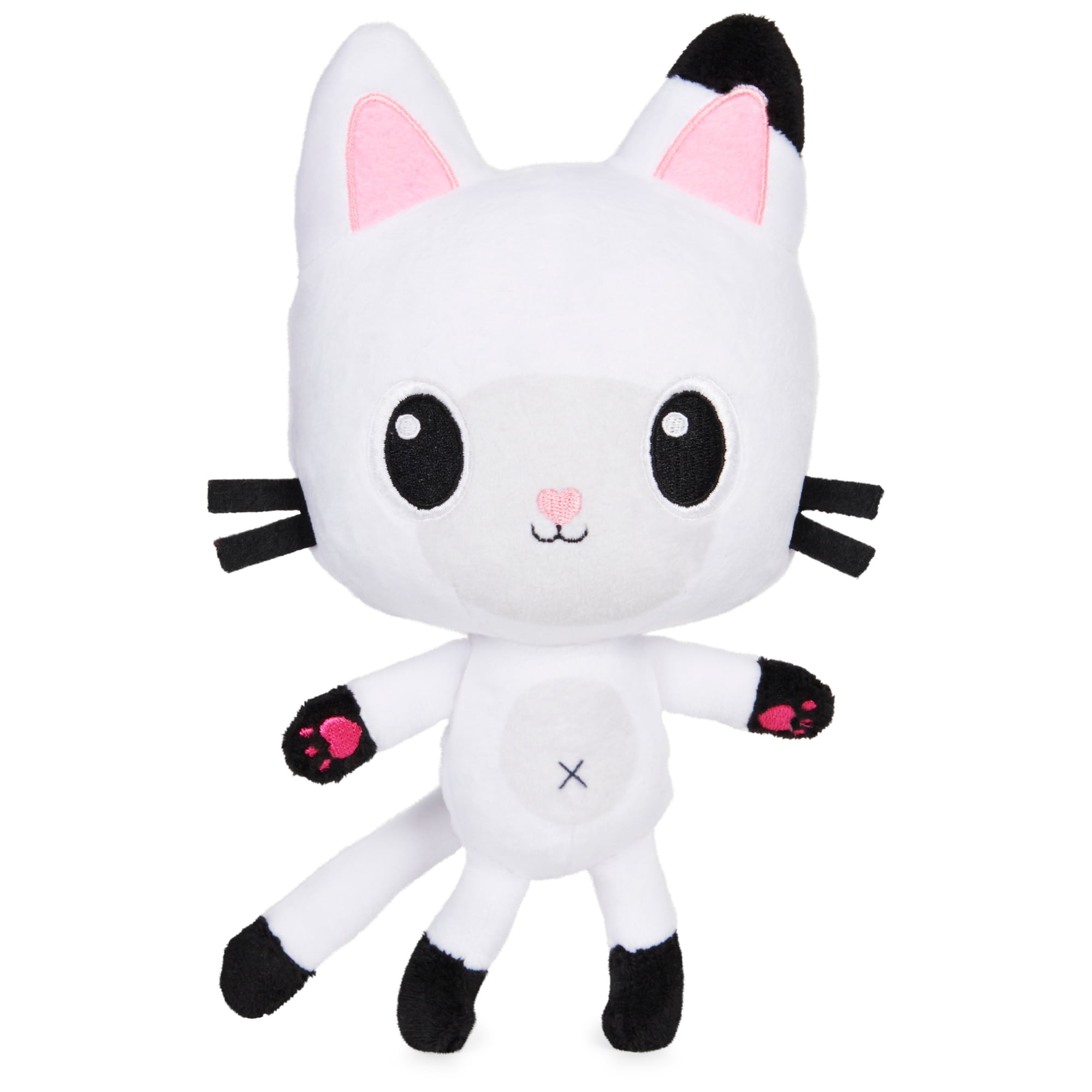 Gabby’s Dollhouse, 8-inch Pandy Paws Purr-ific Plush Toy, Kids Toys for Ages 3 and up