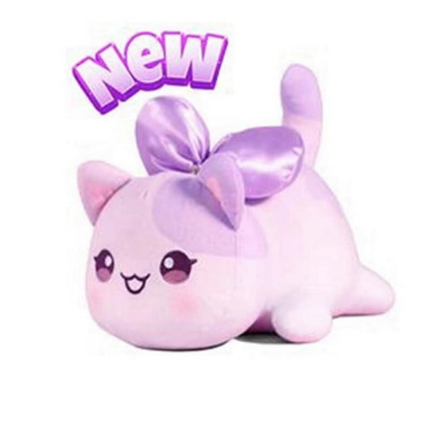 Meemeow - Felpa Aphmau Comida para gatos Papas fritas Almohada Juguetes Regalos de Año Nuevo para niños zhangyuxiang LED