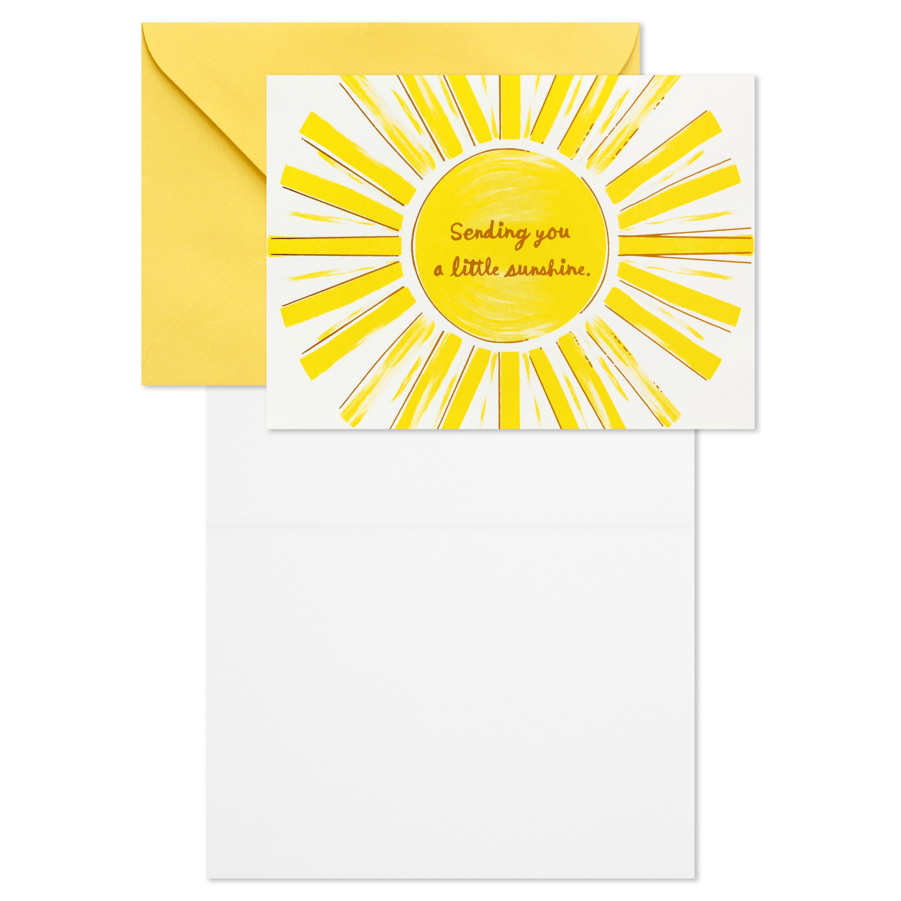 Hallmark Blank Notes (A Little Sunshine), 10 Count