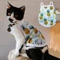 thumbnail image 2 of Ropa de verano para cachorros y gatos, chaleco con estampado de dibujos animados para mascotas, para gatos, perros pequeños, malla transpirable, precio bajo, ropa para mascotas de gatitos, 2 of 5