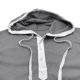 thumbnail image 4 of pstuiky Camisetas sin mangas para hombre, Blusa sin mangas con capucha y cuello redondo para hombre, con botones y parches de fitness de color Tops elegantes para mujer xl, 4 of 7