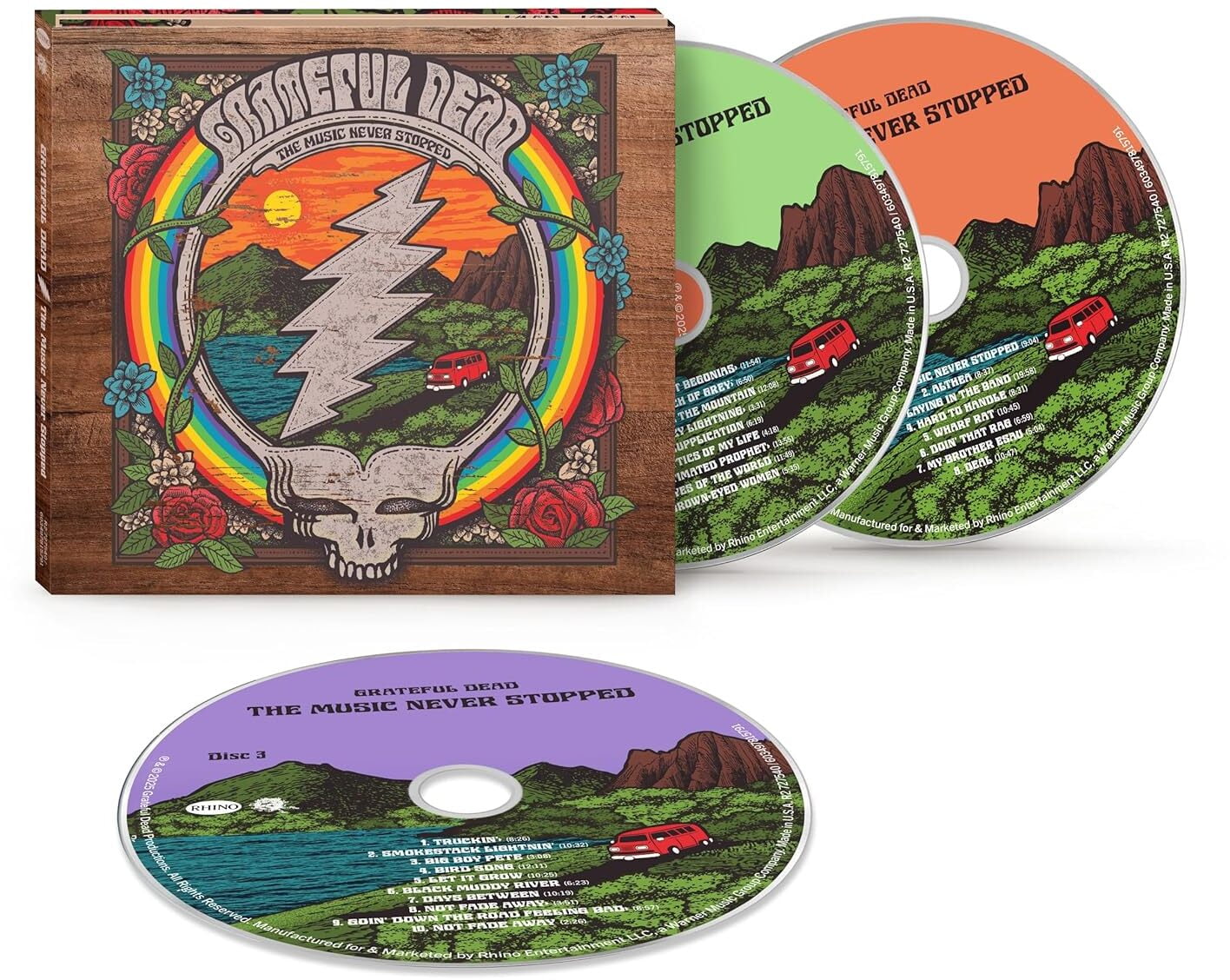WEA CORP, Grateful Dead, Terrapin Station CD, 1977 Debut, Music