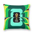 thumbnail image 1 of FIFA WORLD CUPFundas de almohada de terciopelo con tema, regalos de funda de almohada, decoración para el hogar, cojín de lanzar, regalo de cumpleaños para fans y parejas. 45cm x 45cm., 1 of 6