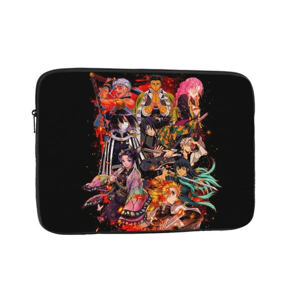 Demon Slayer Laptop Sleeve Case Shockproof Portable Laptop Inner Bag Protective Notebook Case 10 Inch