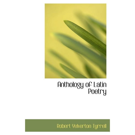 Anthology of Latin Poetry (Hardcover)
