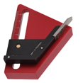 thumbnail image 1 of Woodworking Centering Finder, Center Line Marking Tool 0-58mm Accurate Scales  for Router Table, 1 of 7
