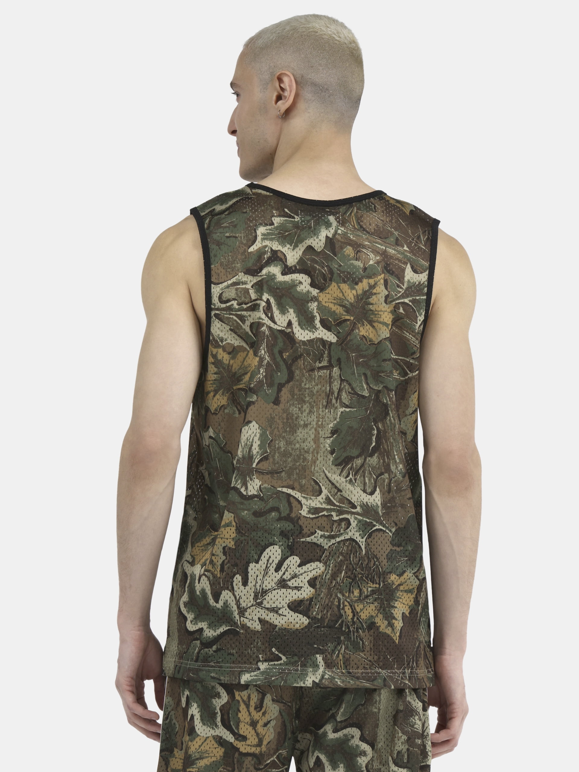 No Boundaries Men's & Big Men's Solid and Printed Mesh Tank Top, Sizes XS-5XL