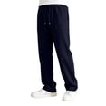 thumbnail image 6 of CONZONE Kids Boys Uniform Sweatpants Straight Leg Sweat Pants for Child Elastic Waist Drawstring Back To School Fall Winter Athletic Jogger Pants with Pockets, 6 of 8