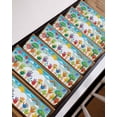 thumbnail image 7 of Stair Treads for Wooden Steps, Colorful Love Heart Hand Peel and Stick Stair Treads with Adhesive, Rainbow Sky Cartoon Kids Hands Non Slip Indoor Stairs Runner Rugs Mats for Elders Dogs 8"x30"10PCS, 7 of 7