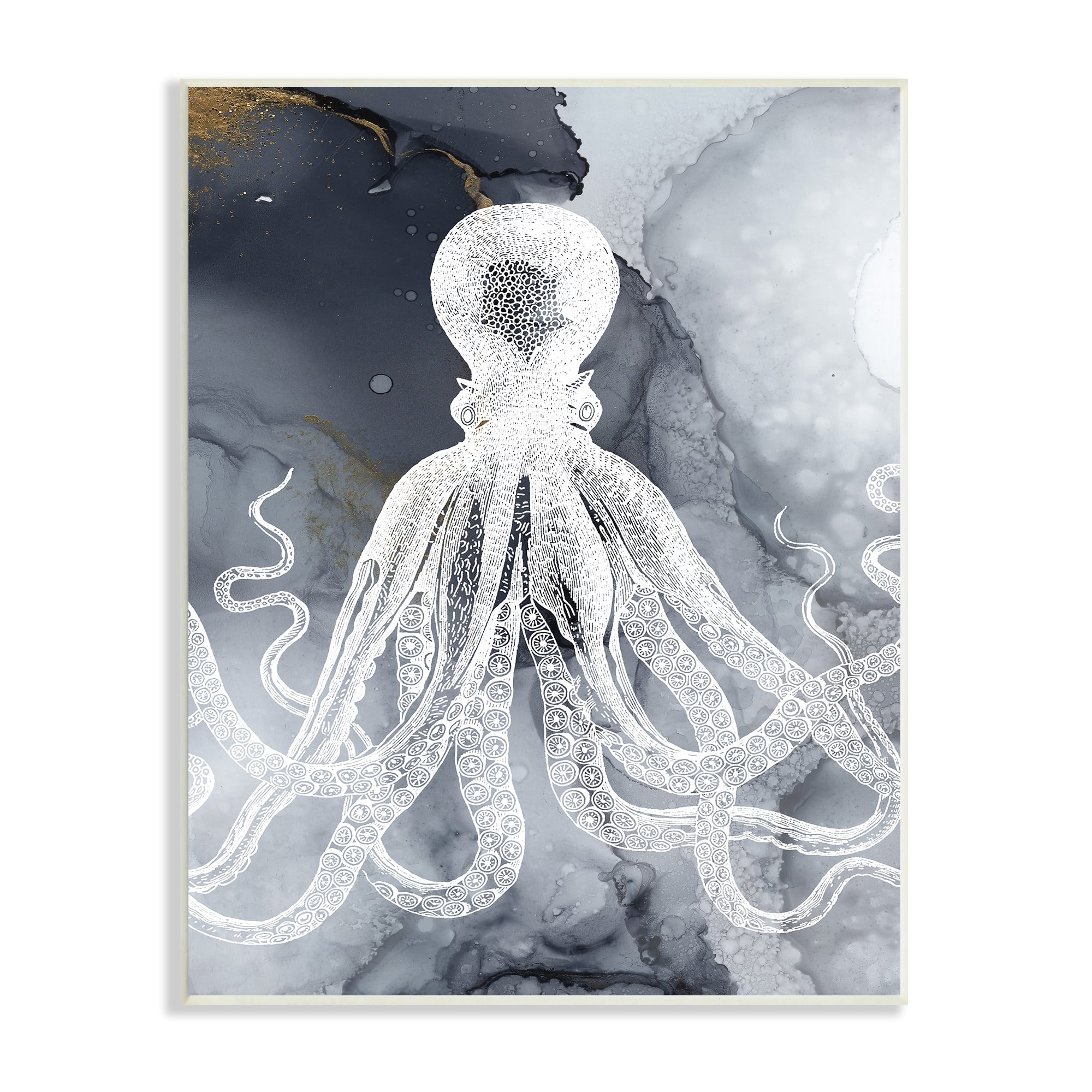 Christine Zalewski Octopus Line Drawing 10\