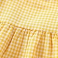 thumbnail image 6 of REDARER Toddler Girls Gingham Ruffle Sleeveless Top and Shorts Two-Piece Summer Outfit,18-24 Months, 6 of 8