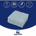 thumbnail image 3 of Kaufman - Premium Washcloth Set of 72 (13x13 Inches) 100% Cotton Ring Spun, Highly Absorbent, Durable and Ultra Soft Feel Wash Cloths Essential for Bathroom, Spa, Gym, and Face Towel (72PK), 3 of 3