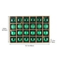 thumbnail image 2 of NWOKYZGH Christmas Glass Balls Multi Colors Included with Loop Set Festival Home Party Decors Xmas Tree Hanging Pendant 24PC 2.3In, 2 of 5