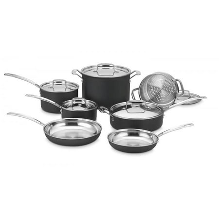 - Cuisinart Multiclad Unlimited Dishwasher-Safe Hard Anodized 12 Pc. Set