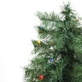 thumbnail image 2 of 4' x 24" Pre-Lit Traditional Woodland Alpine Artificial Christmas Tree - Multi Lights, 2 of 2