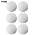 thumbnail image 3 of LEFU Boules d'Éponge Réutilisables Éliminant les Résidus - Lot de 6 Filtres Flottants Lavables Absorbant l'Huile pour Nettoyage de Piscine Bain Centres Baignoires Spas Aquarium Slime Crasse, 3 of 5