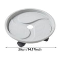 thumbnail image 3 of zhangmingg Support Pivotant avec Roues Caddy de Pot Mobile Base Roulante pour Jardin Intérieur Extérieur, 3 of 6