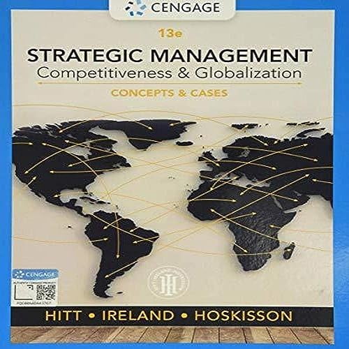 Pre-Owned Strategic Management: Concepts and Cases: Competitiveness and Globalization (Paperback) 0357033833 9780357033838