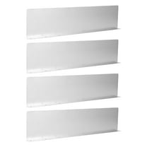 ROSENICE Roof Gutter Guard Aluminum 15.7X3.7X0.8In