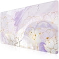 thumbnail image 2 of Funda de escritorio iCasso XXL con diseño de loto morado, 90 x 40 cm, 2 of 9
