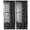 Black, variant on VMWMSSR 2 Pack Semi Sheer Curtain Floral Lace Window Panel Lightweight Rod Pocket Lace Curtain For Kitchen Bathroom Decor(White-29.52"X23.62")