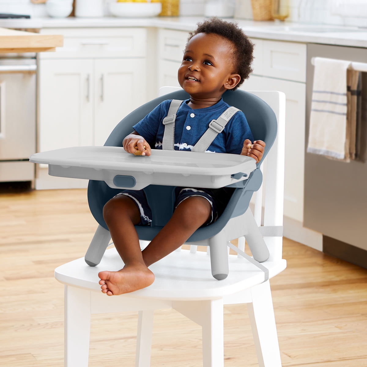 Skip Hop Eon 4-in-1 Convertible High Chair - Slate Blue