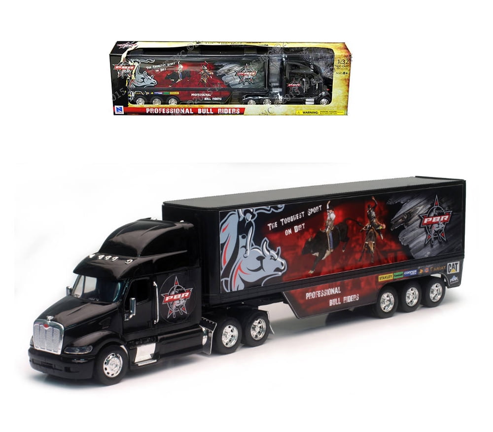 NEWRAY 1:32 PETERBILT HAULER - PROFESSIONAL BULL RIDERS SS-13313
